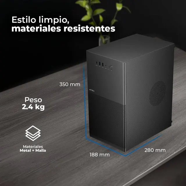 Gabinetes para Computadoras ACTECK REX PRO GI757 — vista 3