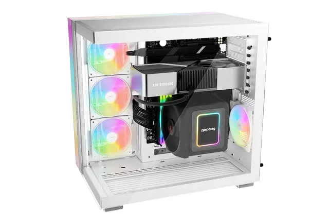 Gabinetes Gaming Be Quiet GABINETE LIGHT BASE 600 DX WHITE — vista 2