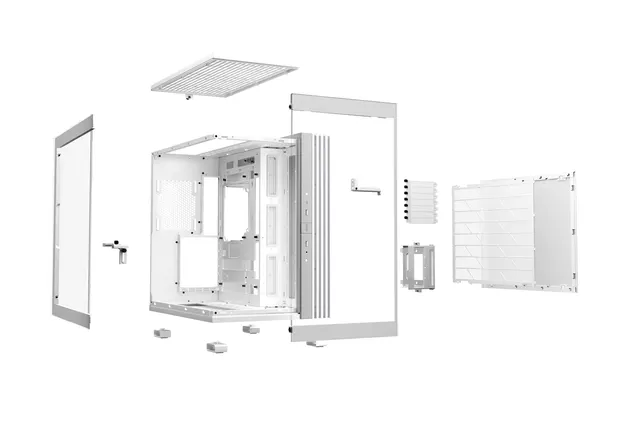 Gabinetes Gaming Be Quiet GABINETE LIGHT BASE 600 DX WHITE — vista 4