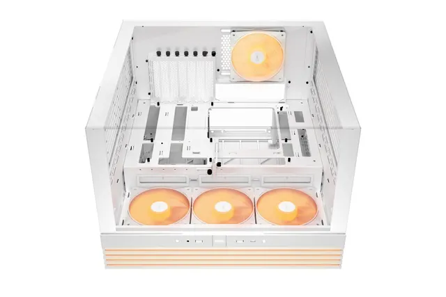 Gabinetes Gaming Be Quiet LIGHT BASE 600 LX WHITE — vista 2