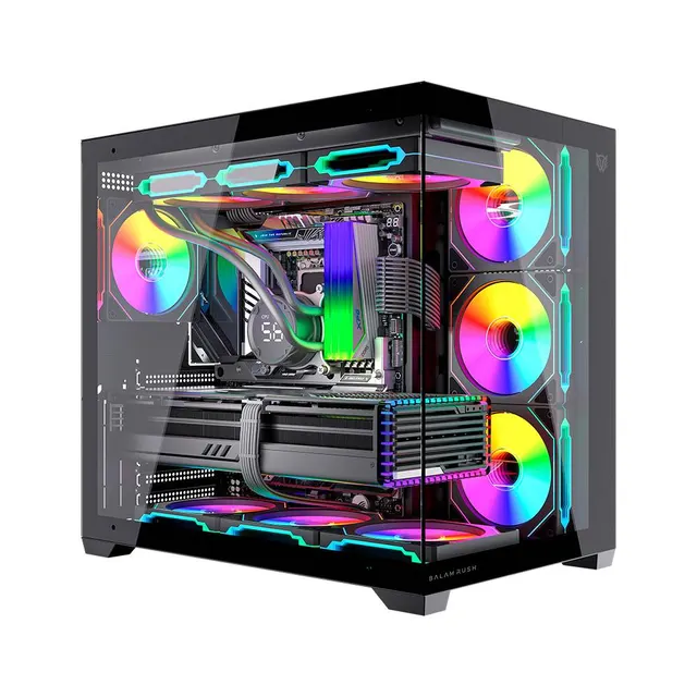 Gabinetes Gaming Balam Rush TANK CORE ULTRA GM925 — vista 4