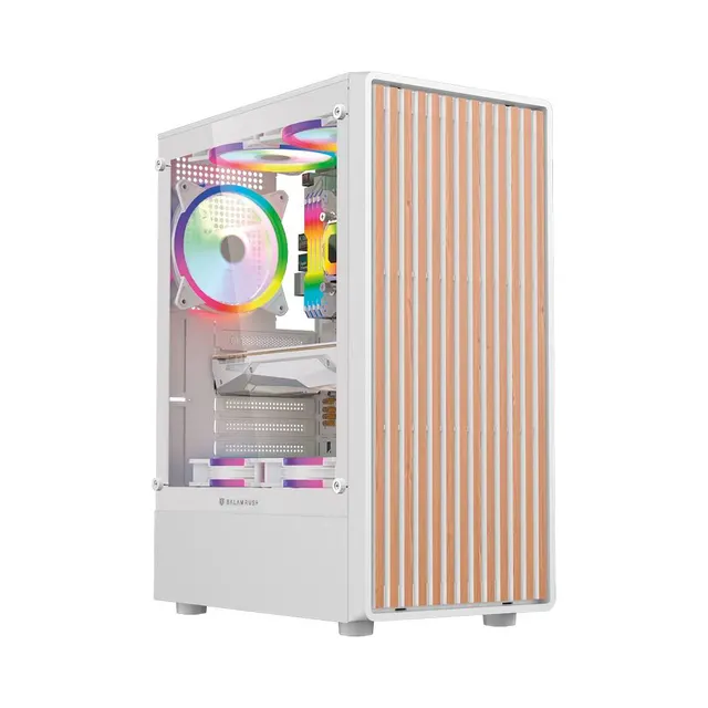 Gabinetes Gaming Balam Rush DRAGONFLY WOOD GM580CW — vista 2