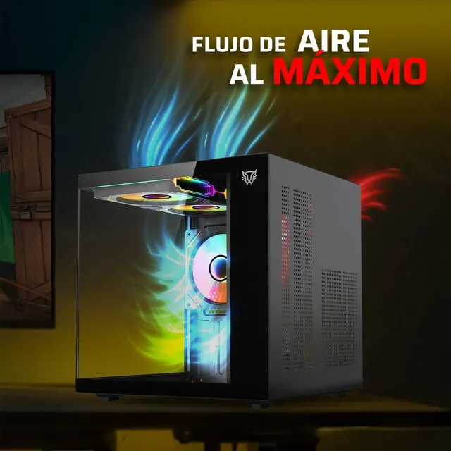 Gabinetes Gaming Balam Rush TANK GLOW MINI 3500 — vista 4