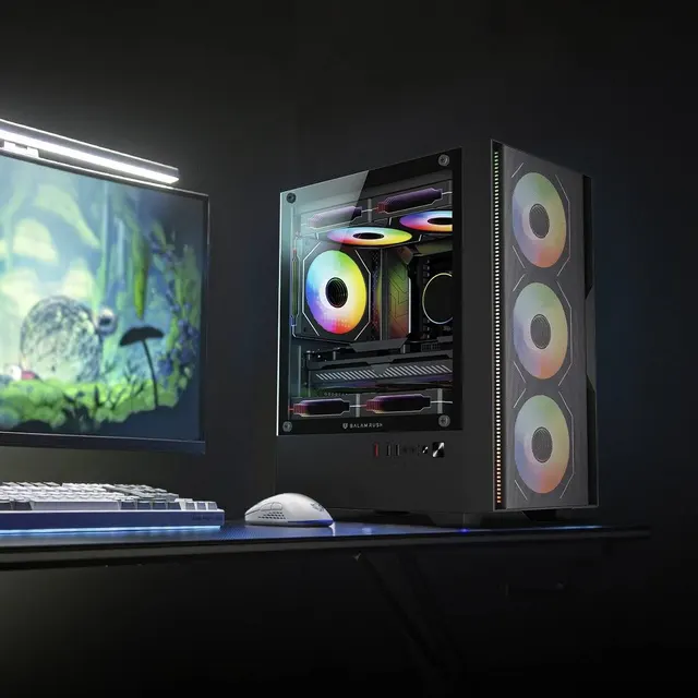 Gabinetes Gaming Balam Rush NITROX EDGE PRO AIRCOOL 4900C — vista 4