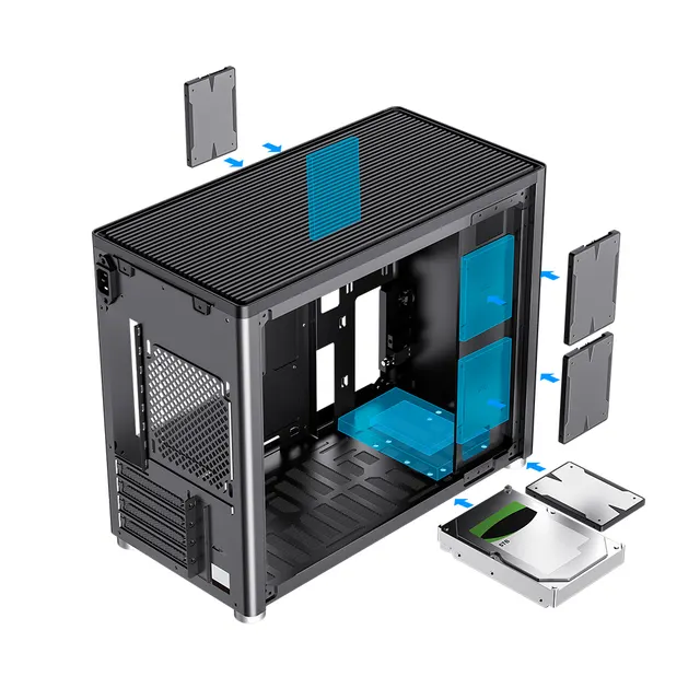 Gabinete Gamer Balam Rush GI985 — vista 3