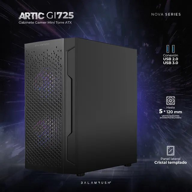 Gabinete Balam Rush GI725 — vista 3