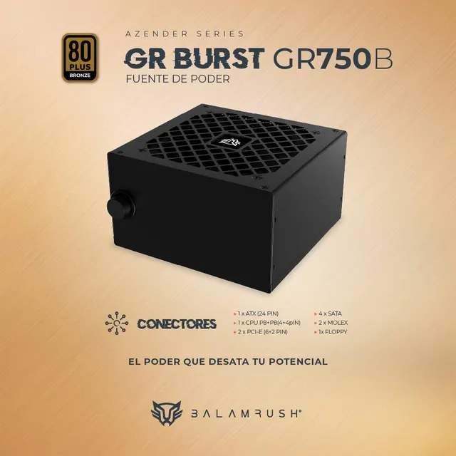 Fuente de poder Balam Rush GR750B — vista 4