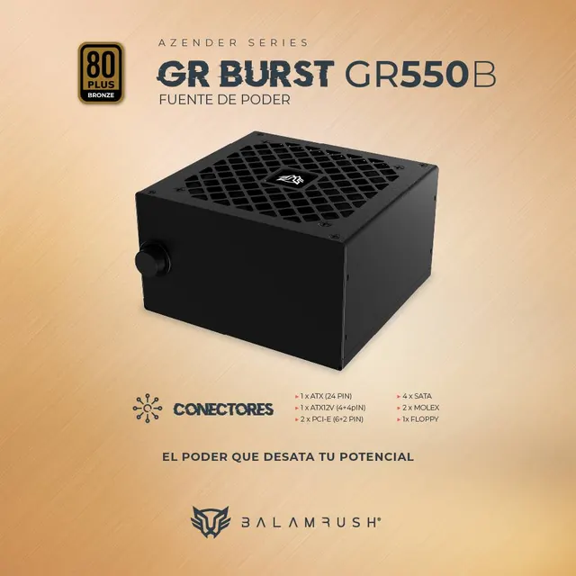 Fuente de poder  Balam Rush GR550B — vista 4