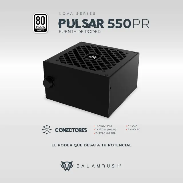 Fuente de poder Balam Rush 550PR — vista 4
