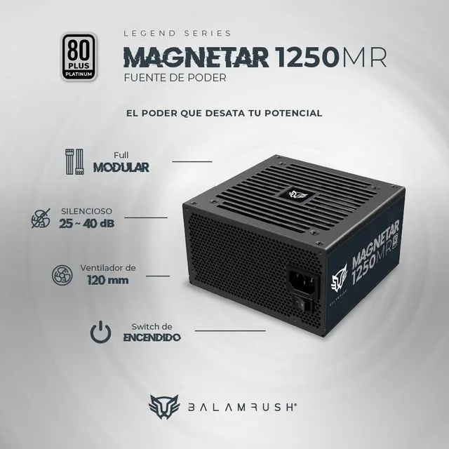 Fuente de poder Balam Rush 1250MR — vista 4