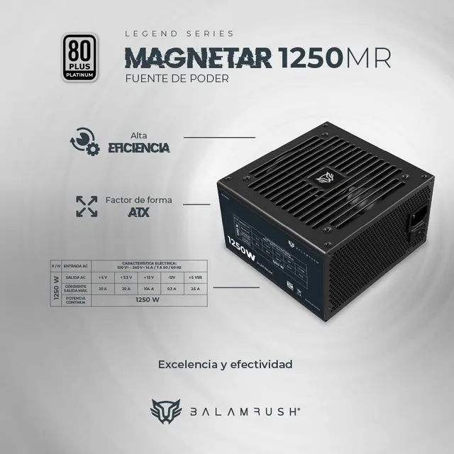 Fuente de poder Balam Rush 1250MR — vista 5