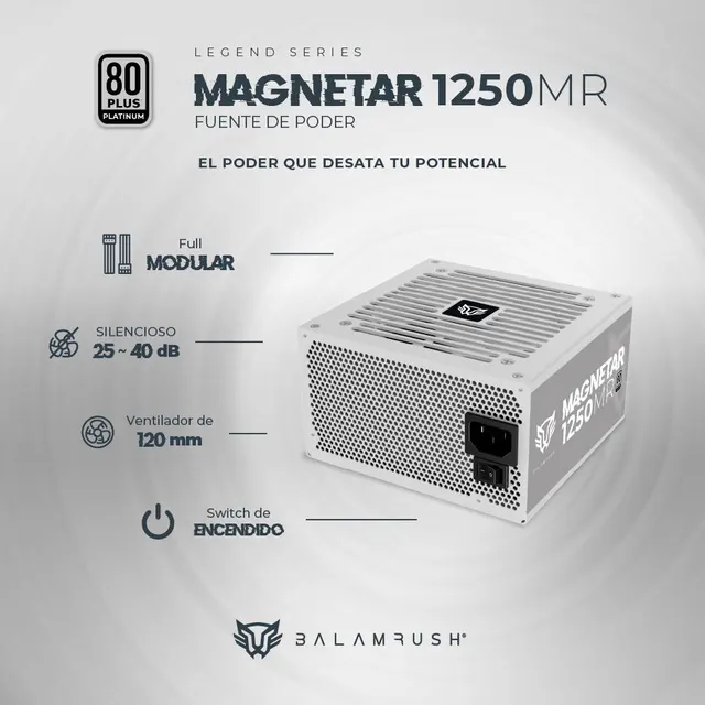 Fuente de poder  Balam Rush 1250MR — vista 4