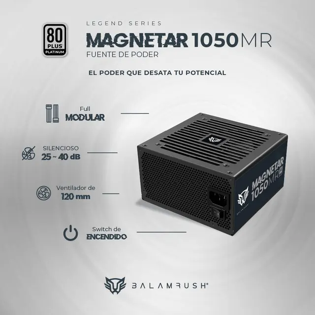 Fuente de poder Balam Rush 1050MR — vista 4