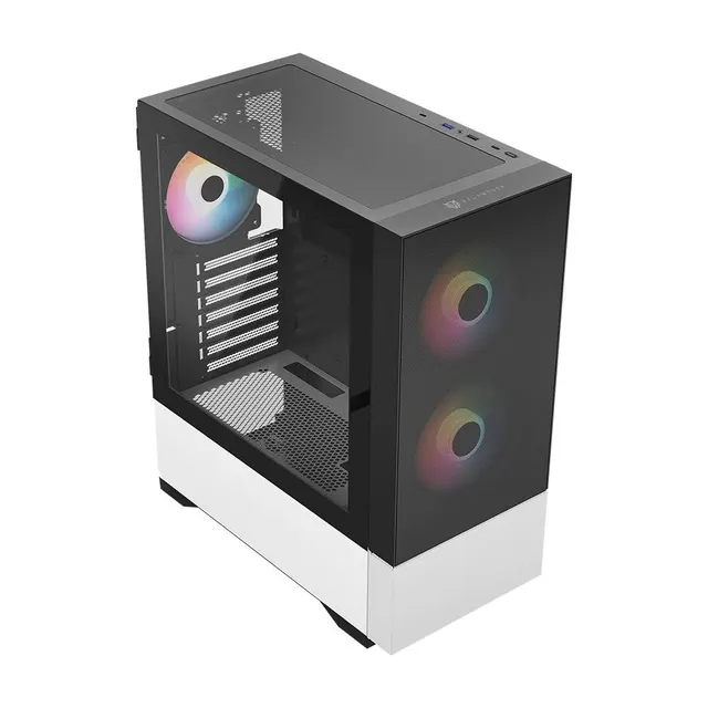 Gabinetes Gaming Balam Rush Nitrox Aircool  5500ABW Legend Series — vista 2