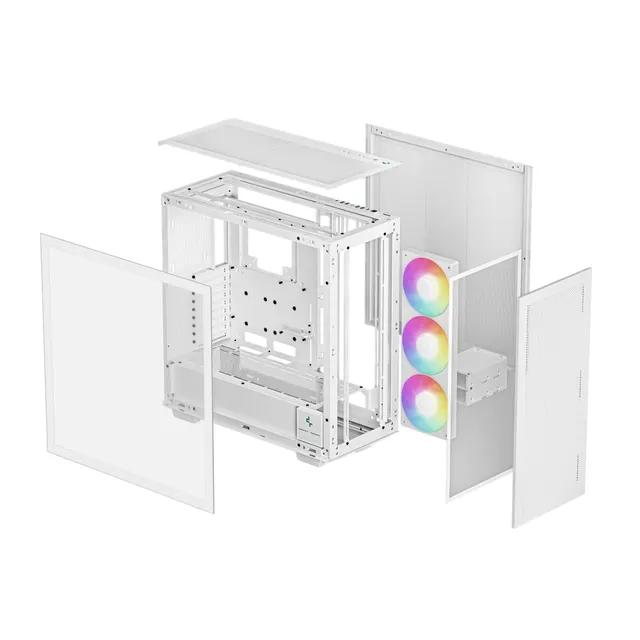 Gabinete DeepCool R-MORPHEUS-WH — vista 3
