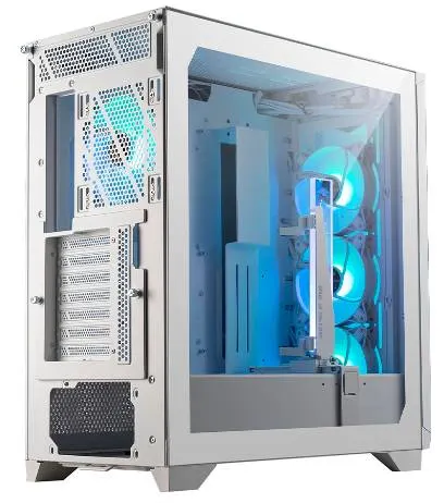 Gabinete MSI MPG GUNGNIR 300R AIRFLOW WHITE — vista 4