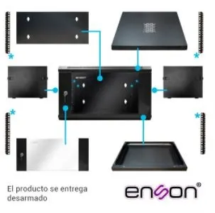 Gabinete de Pared ENSON ENS-RKGB6UD — vista 2