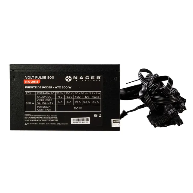 Fuente de poder Naceb Technology NA-2918 — vista 2