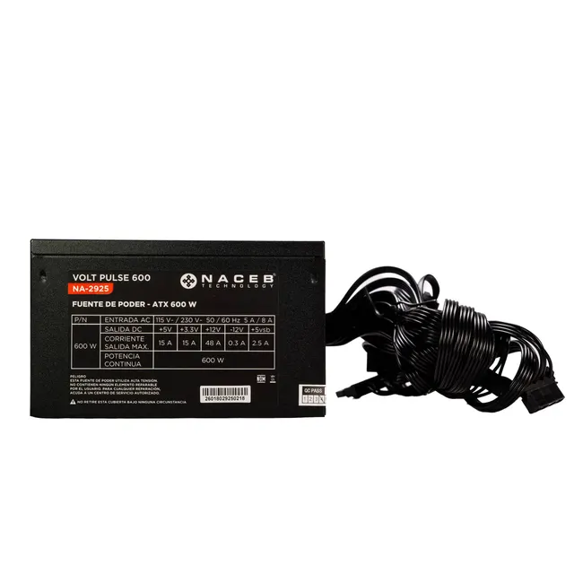 Fuente de poder Naceb Technology NA-2925 — vista 2
