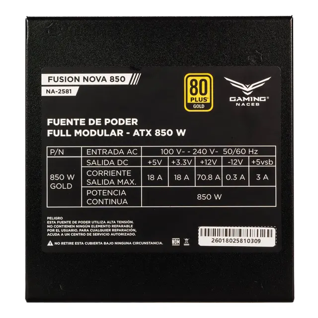 Fuente de poder Naceb Technology NA-2581 — vista 4