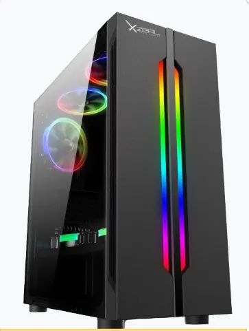 Gabinete Xzeal XZCGB03B — vista 3