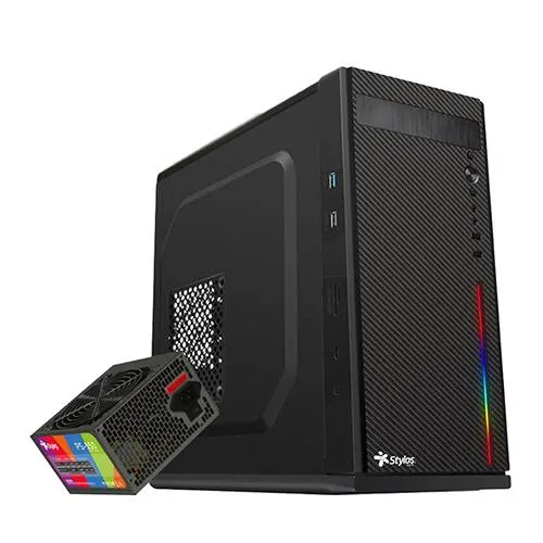 Gabinetes para computadoras Stylos STGASC1B — vista 2