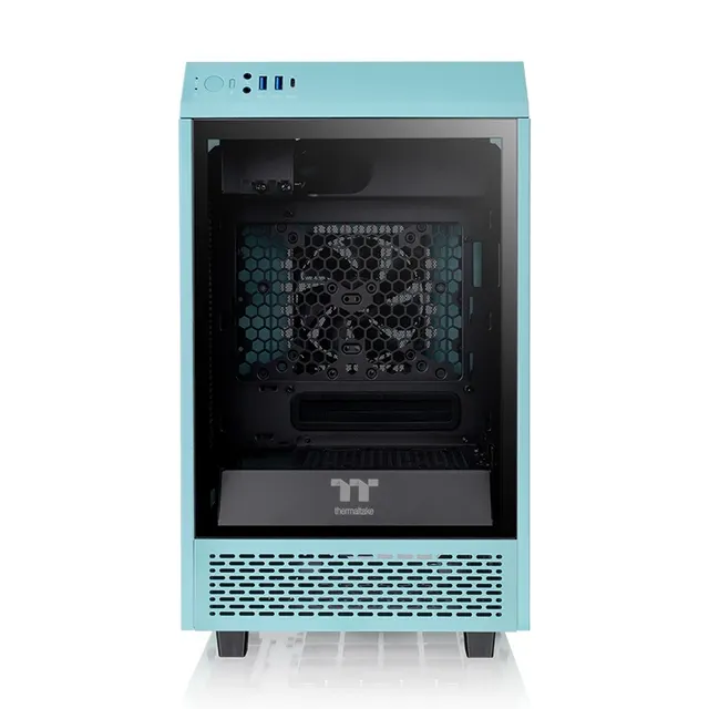 Gabinete  THERMALTAKE The Tower 100 Turquoise Mini Chassi — vista 2