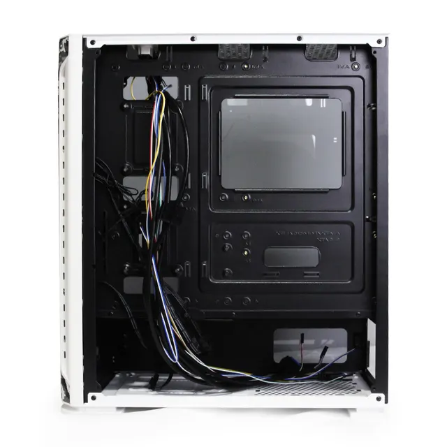 GABINETE  HOLLOW 2500 ATX,C/T 3VEN ARGB/MESH/ Yeyian YGH-49704 — vista 4