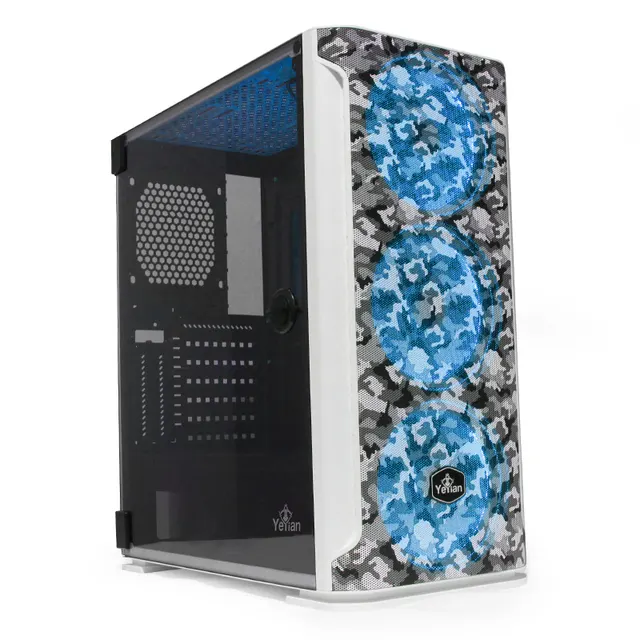 GABINETE  HOLLOW 2500 ATX,C/T 3VEN ARGB/MESH/ Yeyian YGH-49704 — vista 7