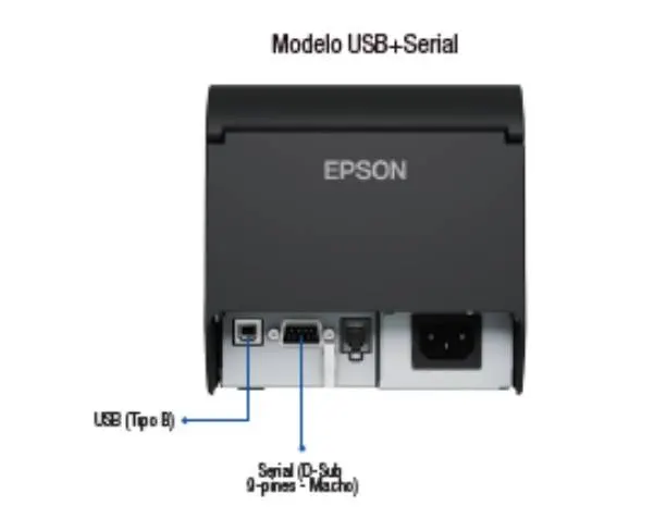 Impresoras POS EPSON TM-T20IVL-001 USB-SRL — vista 5