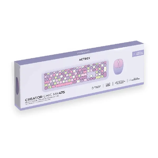 Kit de teclado y mouse ACTECK MK475 — vista 5