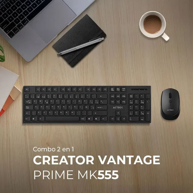 Kits para Teclado y Mouse ACTECK CREATOR VANTAGE PRIME MK555 — vista 4