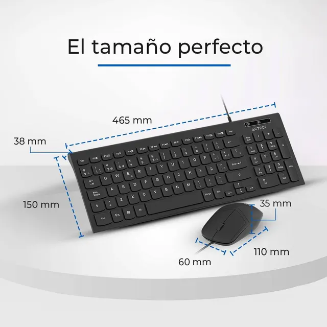 Kits para Teclados y Mouse ACTECK MK235 — vista 4