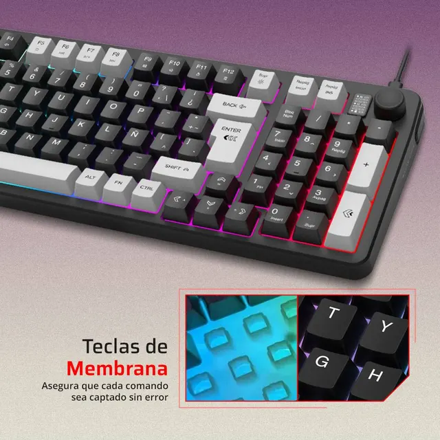 Kits para Teclado y Mouse Balam Rush KG515 — vista 4