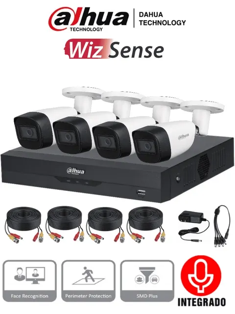 Kit de videovigilancia Dahua Technology DH-KIT/XVR5104HS-4KL-I3/4-HFW1500CMN-A-0280B-S2 — vista 6