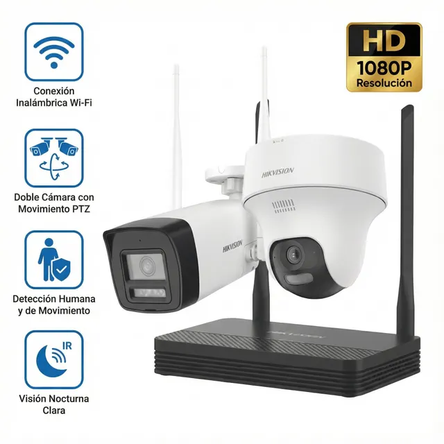 Kits de Videovigilancia HIKVISION NKS422W02H — vista 2