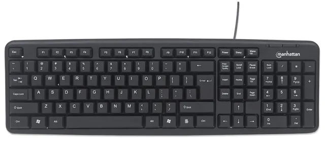 Kit de mouse y teclado MANHATTAN 178464 — vista 3