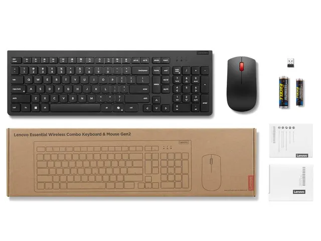 Kit teclado y mouse  LENOVO 4X31R64500 — vista 3