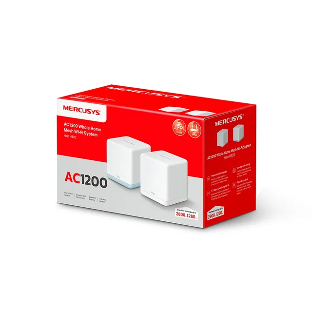 Extensores de Red MERCUSYS Halo H32G(2-pack) — vista 4