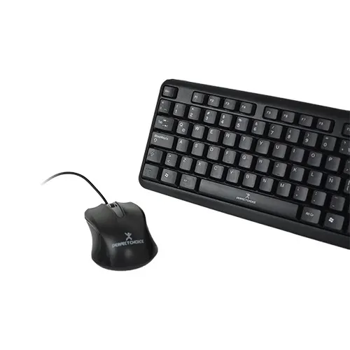Kit teclado y mouse (PC-201076) Alambrico USB PERFECT CHOICE PC-201076 — vista 4