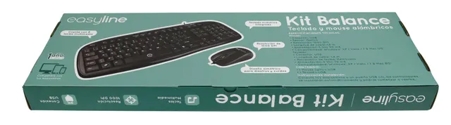 Kit Teclado / Mouse Easy Line Balance — vista 5