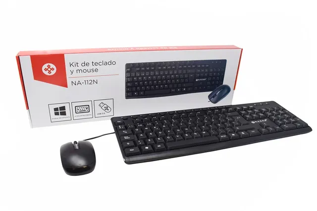 Kit de Teclado y Mouse Naceb Technology NA-112N — vista 2