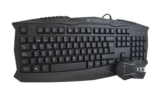 Kit de Teclado y Mouse Gaming Naceb Technology NA-617 — vista 2