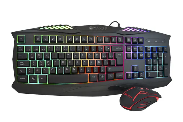 Kit de Teclado y Mouse Gaming Naceb Technology NA-617 — vista 4