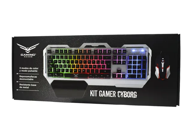Kit de Teclado y Mouse Gaming Naceb Gaming NA-0911 — vista 3