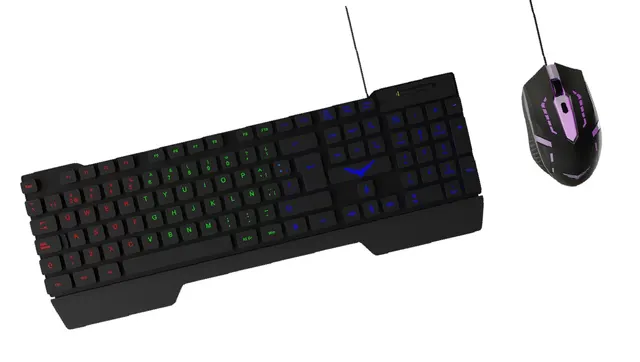 Kit Teclado y Mouse Gamer Naceb Technology Fallen — vista 2