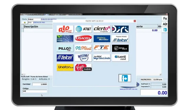 Punto de Venta para Autoservicios PACIFIC SOFT SF020 — vista 4