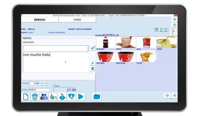 Punto de Venta para Restaurantes PACIFIC SOFT KITPSF050 — vista 3
