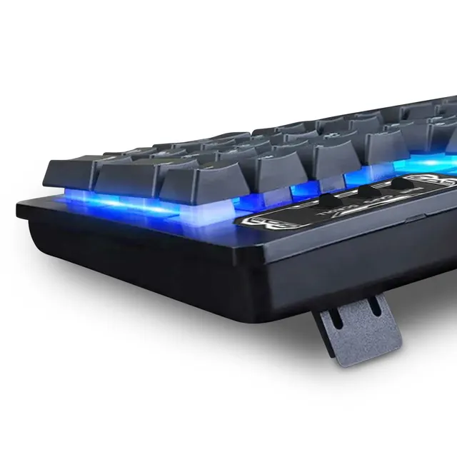 Teclado y Mouse USB RGB Negro BROBOTIX 458977 — vista 3