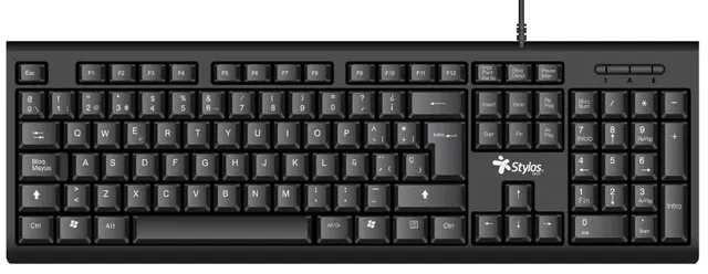 Kit de Teclado y Mouse  Stylos STPKTM4B — vista 4
